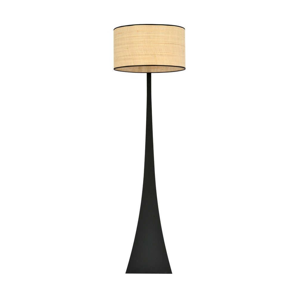 Lampa podłogowa Estela Rattan 1xE27 Wysokość 157 cm