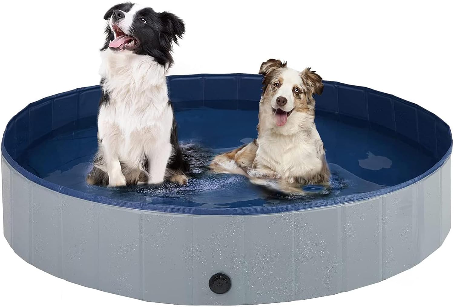 Baignoire Pliable Pour Poules Et Volaille - PVC Antidérapant, 80x20 Cm - Pour Bain De Poussière, Lavage - 4
