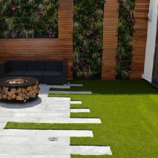 Arquiservi® - Relva Artificial Forever Basic 20mm Rolo 2x8m (16m²) Densidade Premium Realista Fácil Instalação Jardins e Terraços - 3