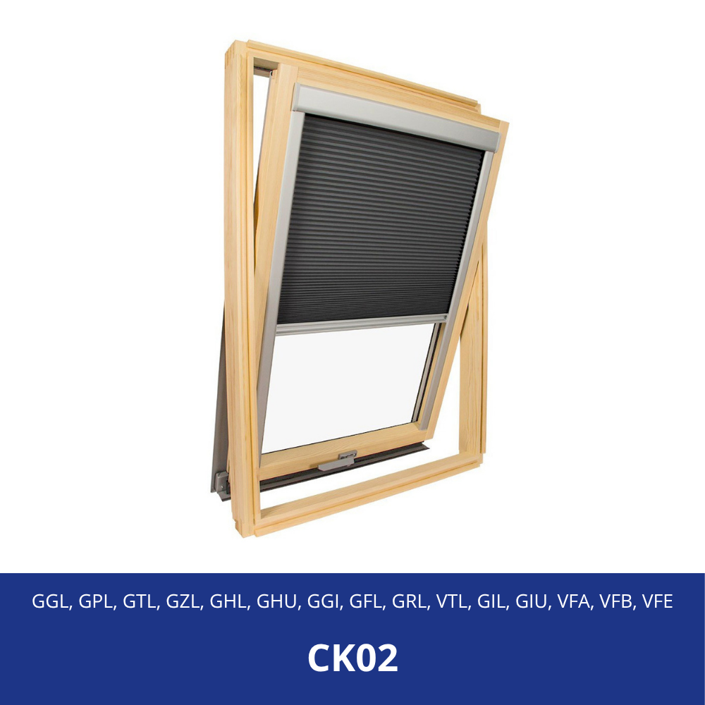 Store isolant compatible VELUX ® CK02 – Gris anthracite - 2
