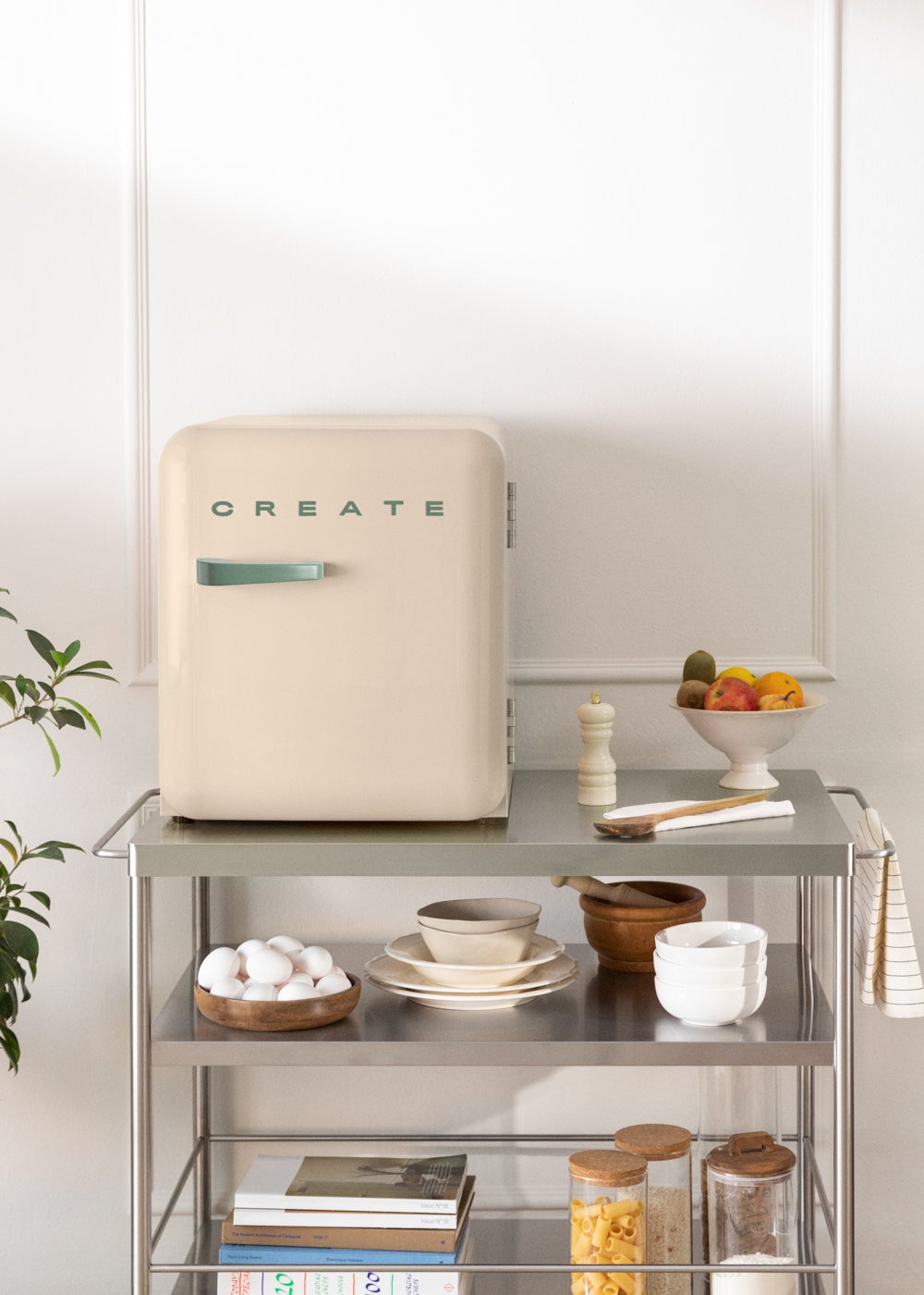 CREATE - FRIDGE RETRO 48L - Lodówka w stylu retro - Sable