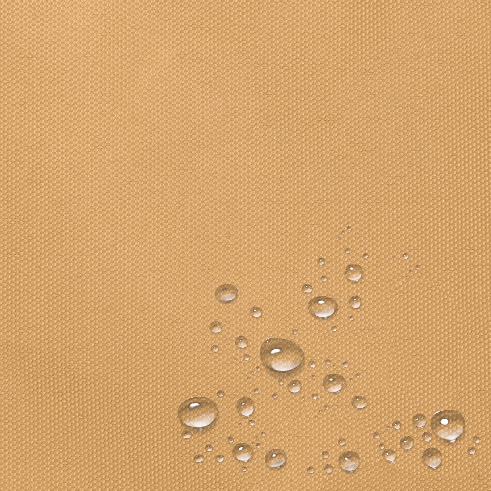 Voile d'ombrage Hydrofuge Crème 5 x 5 x 5 m - 6