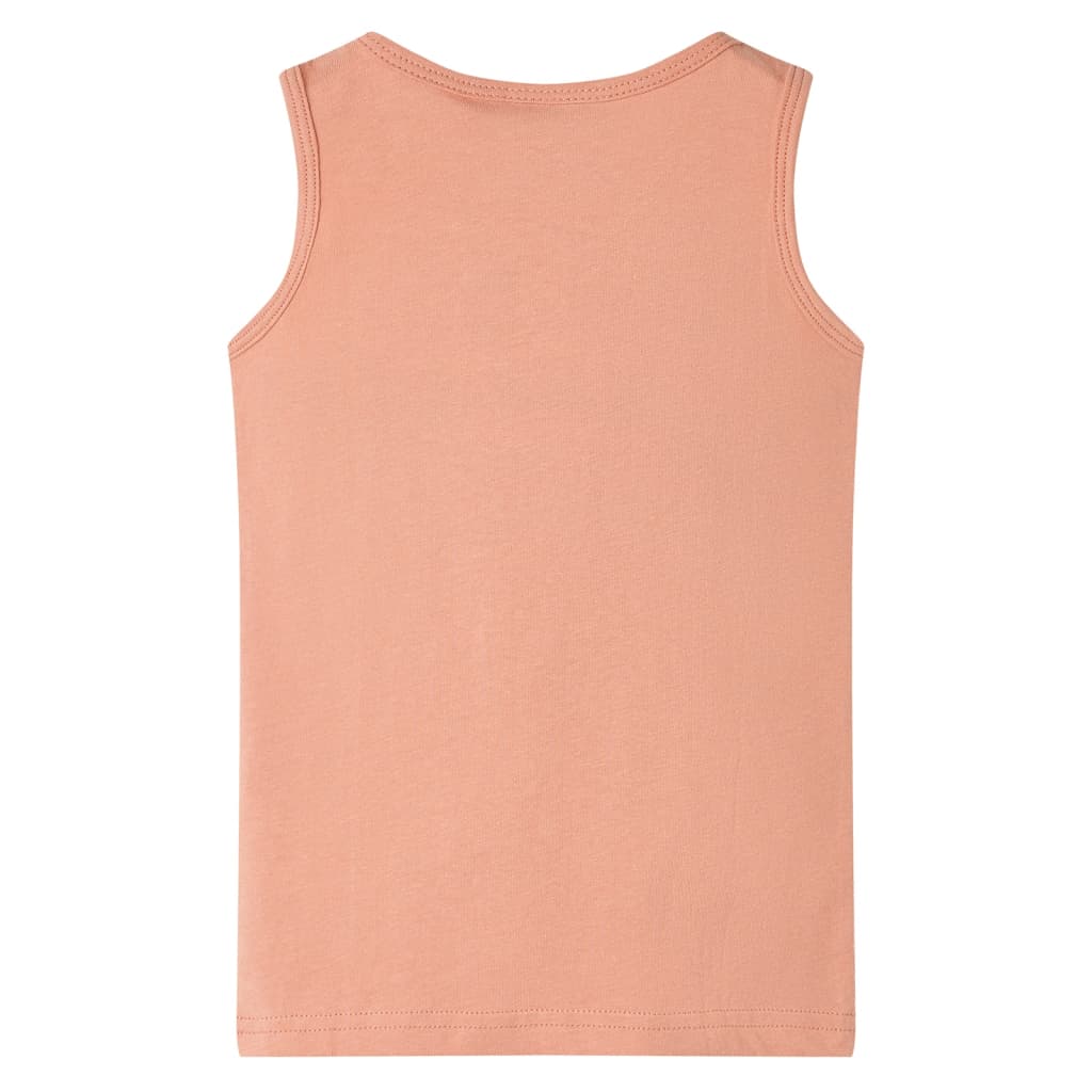 Débardeur Fille Talbots Kids Orange Cantaloup Taille 16 - 100% Coton - Neuf Sans étiquette