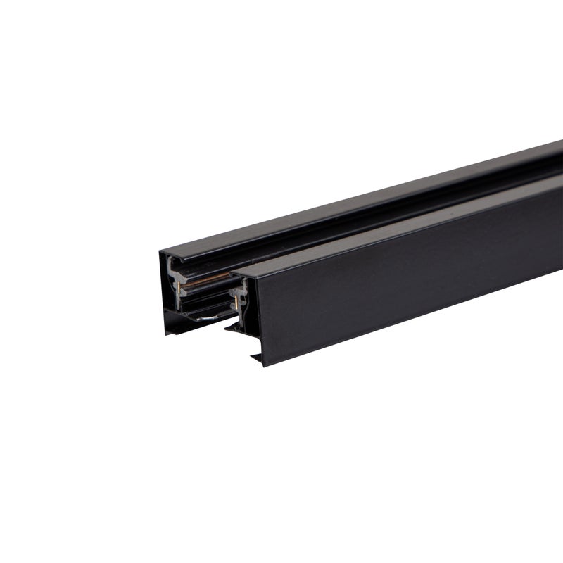 Szynoprzewód 1-fazowy 1m natynkowy IP20 szyna listwa aluminium czarny tracklight XUDO