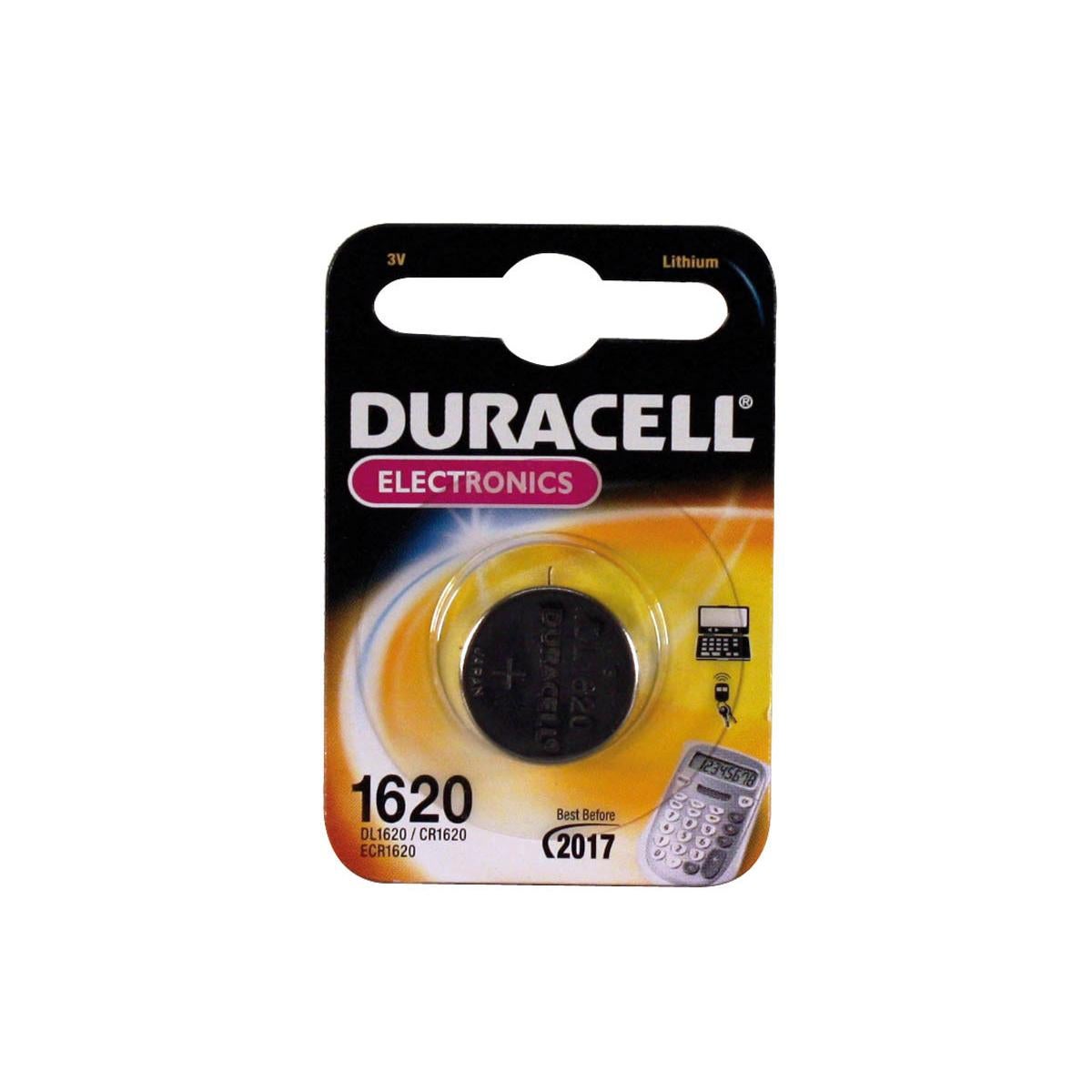 2 X Duracell 1620 (2 Ampoules De 1 Batterie) 2 Piles (CR1620