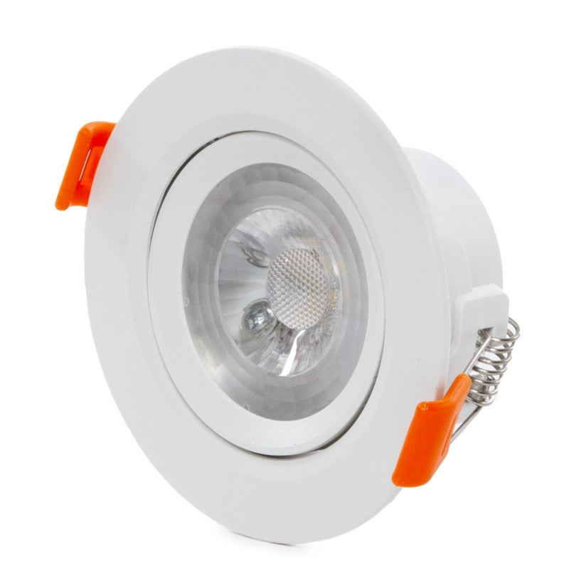 Spot Led Circulaire Downlight 7w 589lm 3000ºk 40 000h Lm 4203 Ww Leroy Merlin 8813