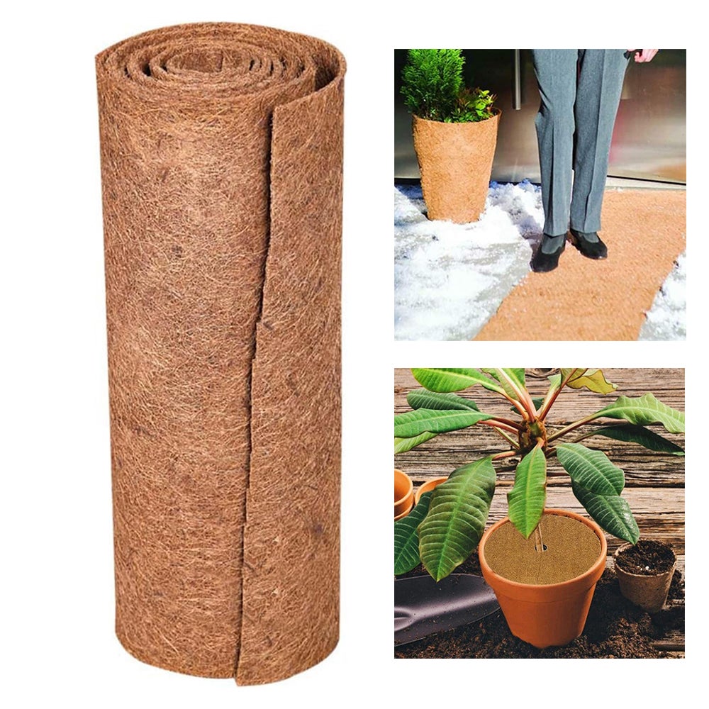 Mata z włókna kokosowego, 50 * 100 CM, kosz na kwiaty, doniczka, kosz ścienny, mata dla zwierząt, gad