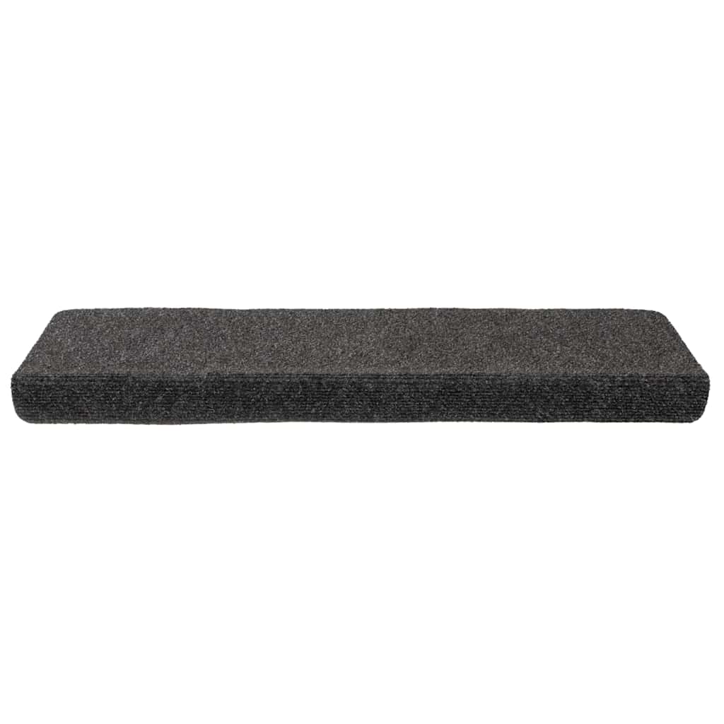 Tapis d'escalier autocollant 30 pcs | Paillasson d'escalier | Tapis de marche anthracite 65x21x4 cm CFW989377 - 3