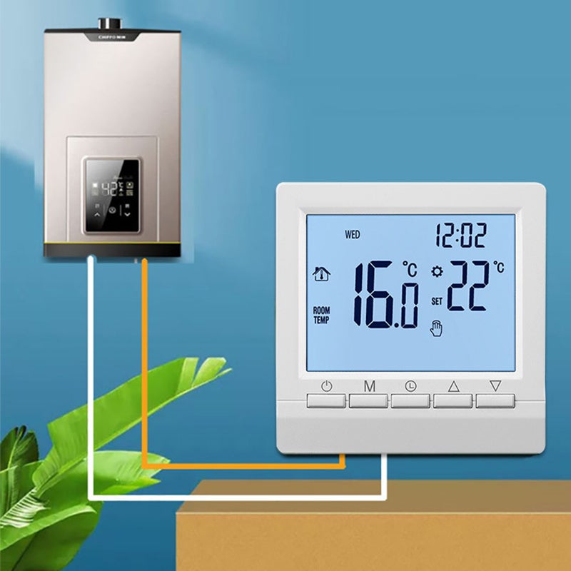 1*Thermostat pour Chauffage au Sol Programmable (590°C) Régulateur — free download