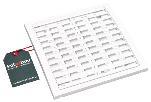 Kratka wentylacyjna zamykana z siatką 200x200 mm - KOTARBAU