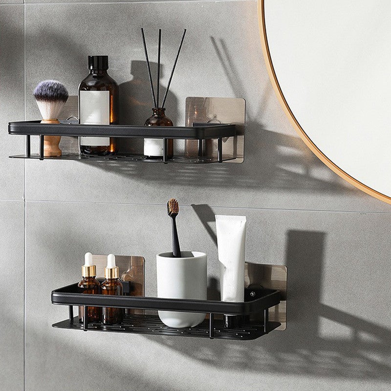 Etagère Douche, Serviteur De Douche, Sans Perçage Étagère Murale de Rangement pour Baignoire, pour Salle de Bain/Cuisine/Chambre - 3