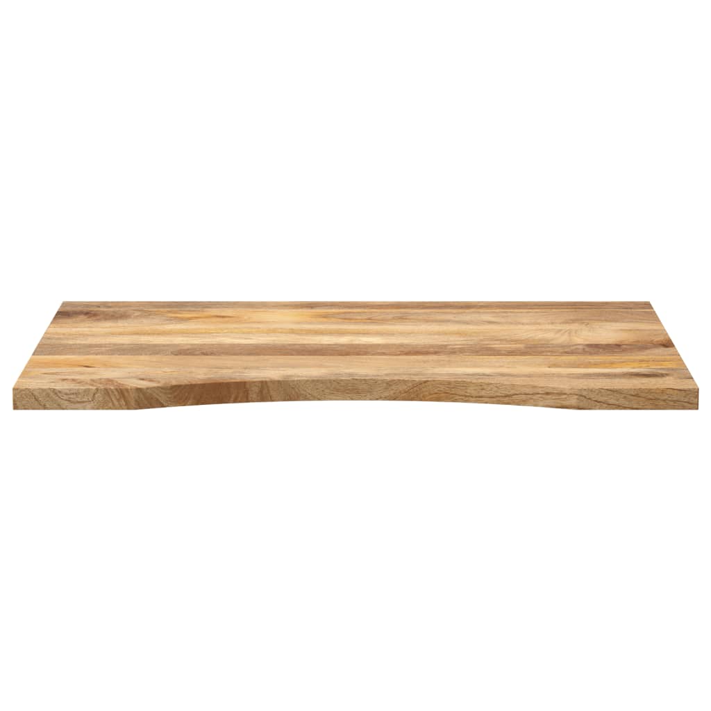 Tampo de mesa | Tampo de secretária com curva 80x60x2 | 5 cm mangueira áspera maciça CFW18906 - 3