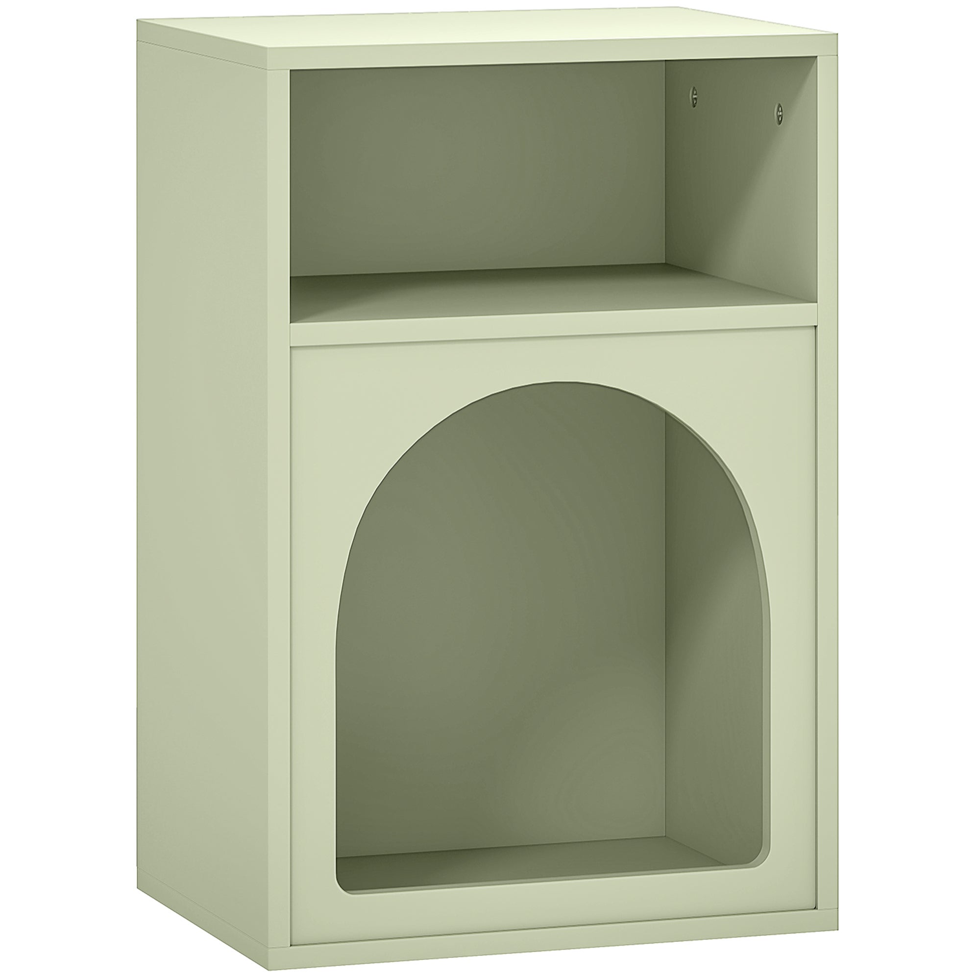 Homcom  Mesita De Noche Mdf 40X30x60 Cm 83D-017V00gn Verde , Leroy Merlin