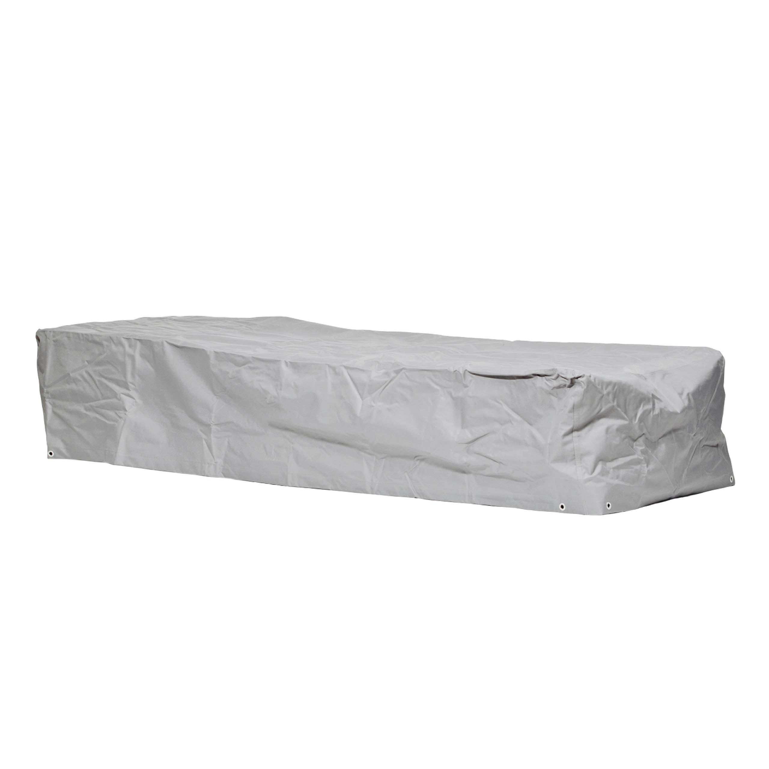 Coussin de transat blanc 180 x 60 cm BRESCIA