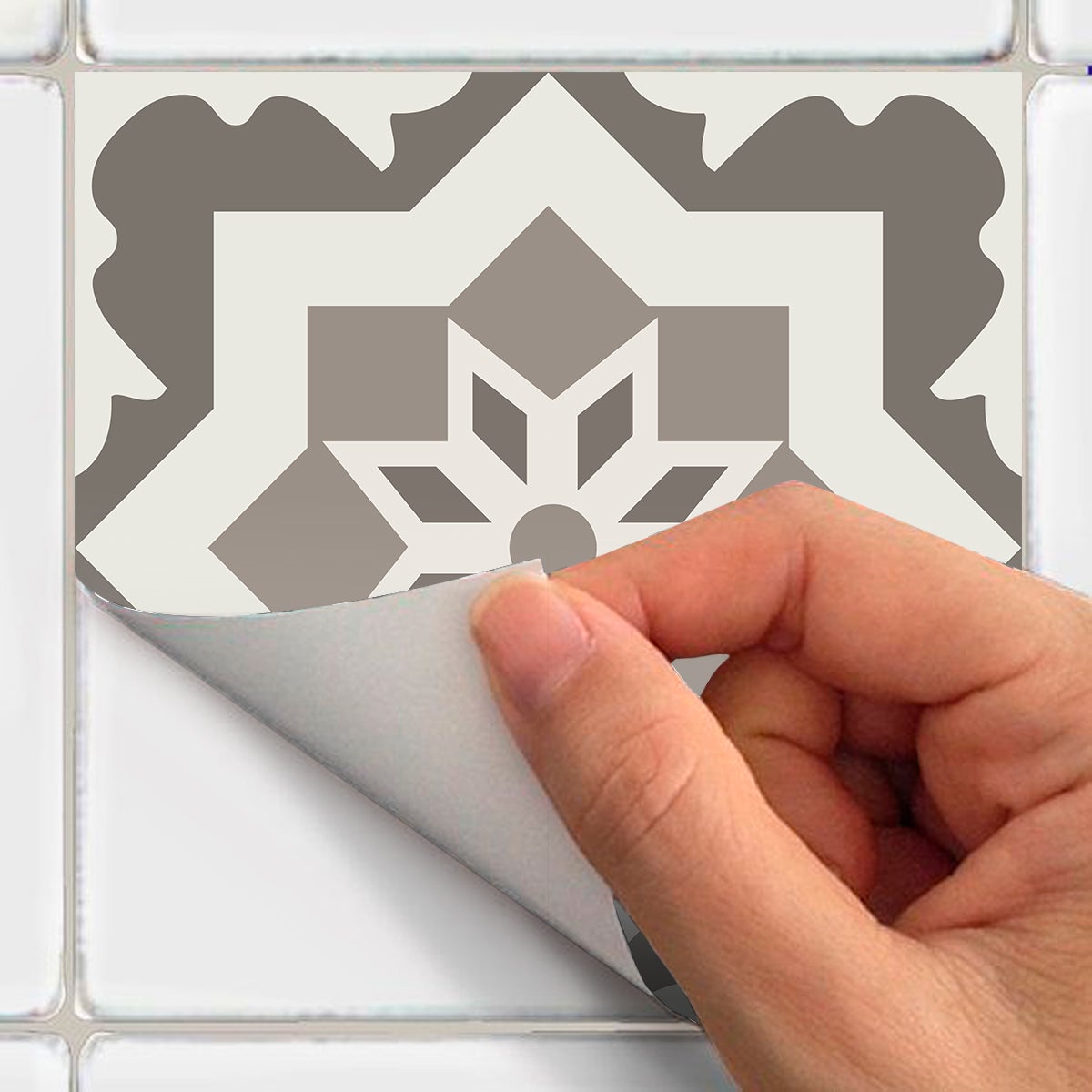 24 adesivi piastrelle di cemento azulejos zuheros - Sticker adesivo - adesivi murali - 24stickers20x20cm - 4