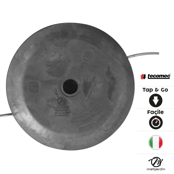 Tête débroussailleuse 2 fils. Tap & Go. Ø 160 mm. Tecomec. - 3