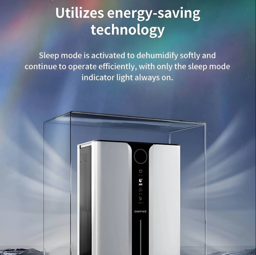 Deshumidificador de Alto Rendimiento con Pantalla Digital y Tecnología IA – Silencioso, Eficaz, para Estancias de hasta 20 m² - 4