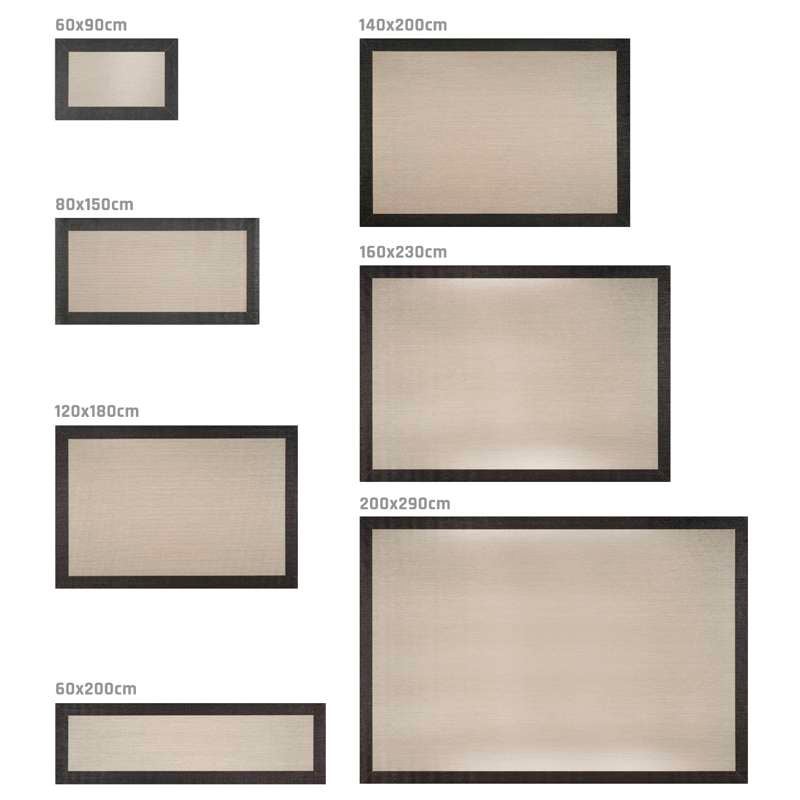 Tapete de vinil Premium de Alta Gama, Tapete de quarto Lavável antiderrapante e resistente 60x200 cm - 5