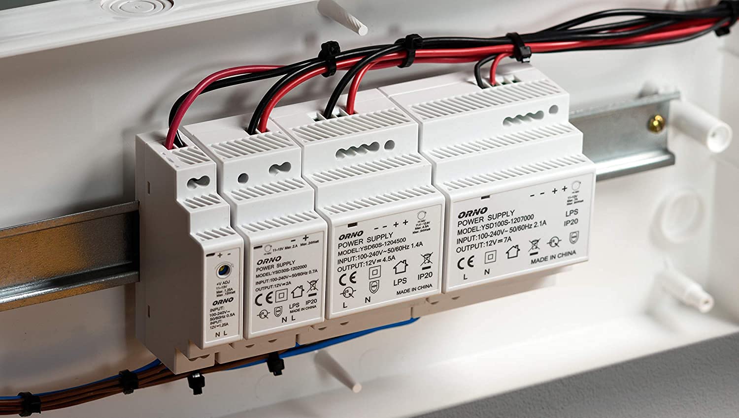 Alimentatore 12V 2A 24W Per Guida DIN - Per Impianti Industriali, CCTV E Allarmi - Foto 12