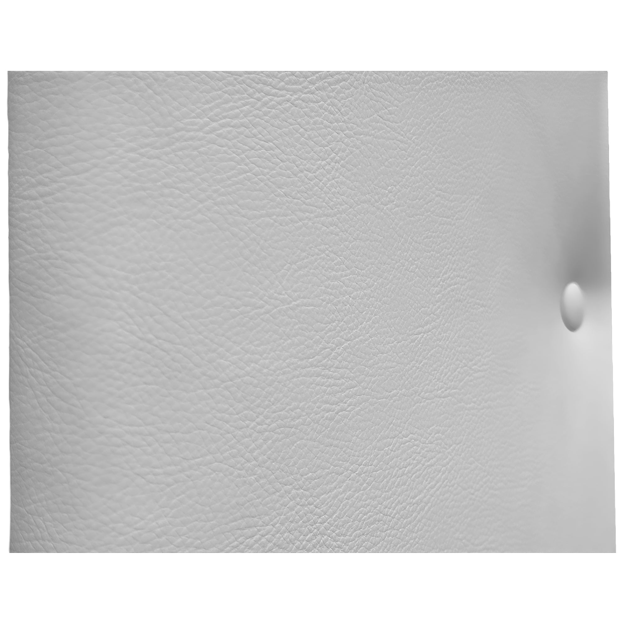 DHOME Cabecero de Polipiel Liso con Botones 135x50cm Camas 120/135 - Blanco - 2