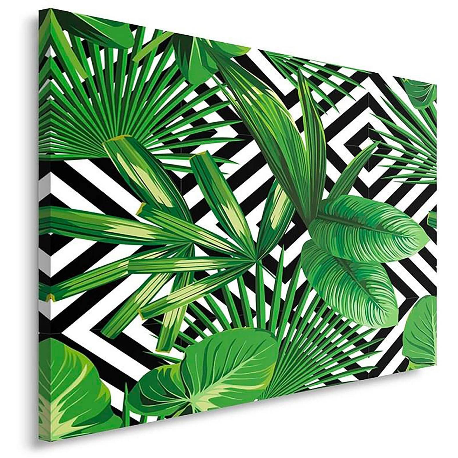 Tableau feuille de composition - 50 x 40 cm - 2