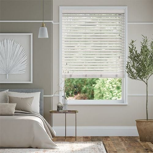 Venecianas Madera Efecto madera con escalerilla Color Nuclear 73x240 - Cortinadecor - 7