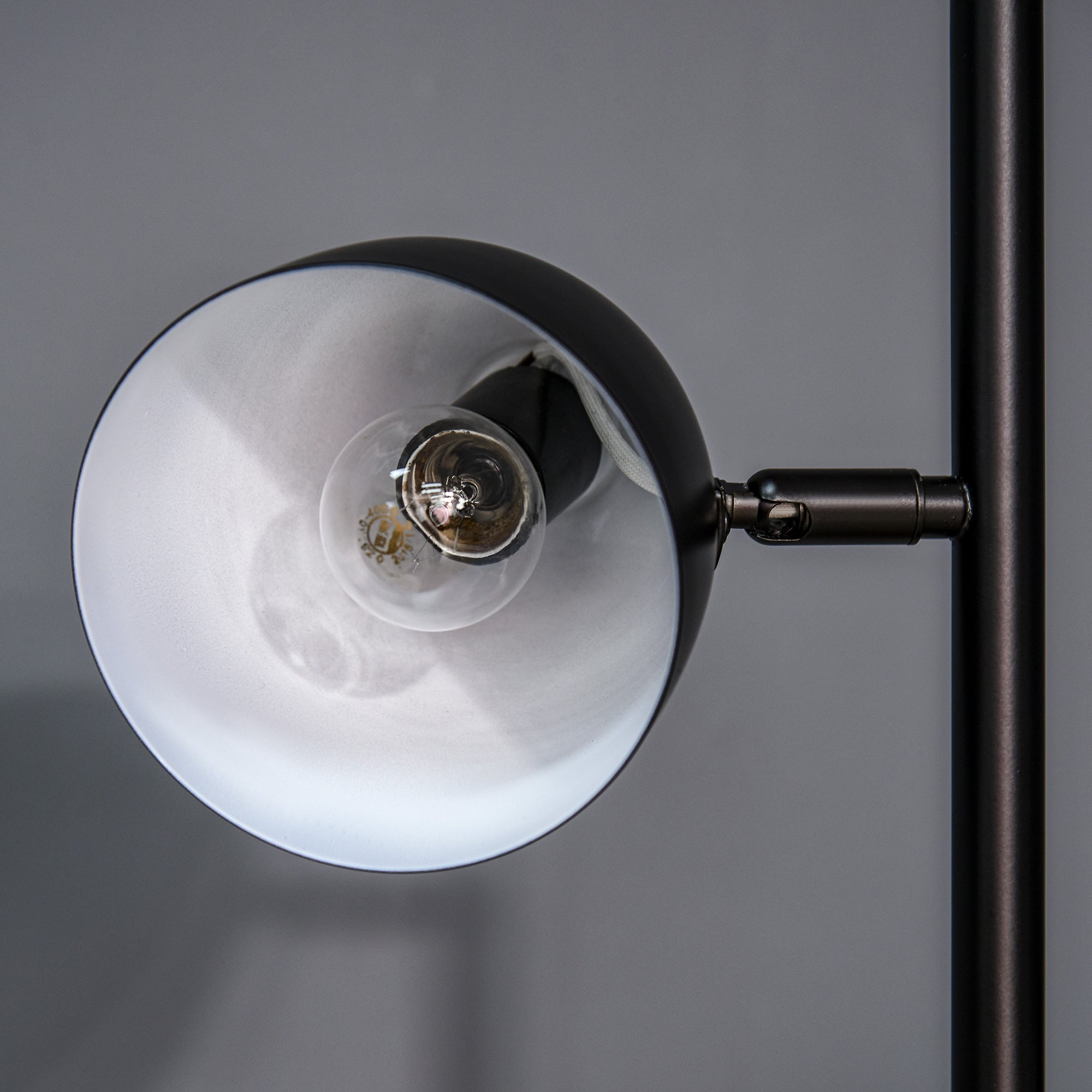 Lampadaire sur pied acier 3 lumières HOMCOM - 7
