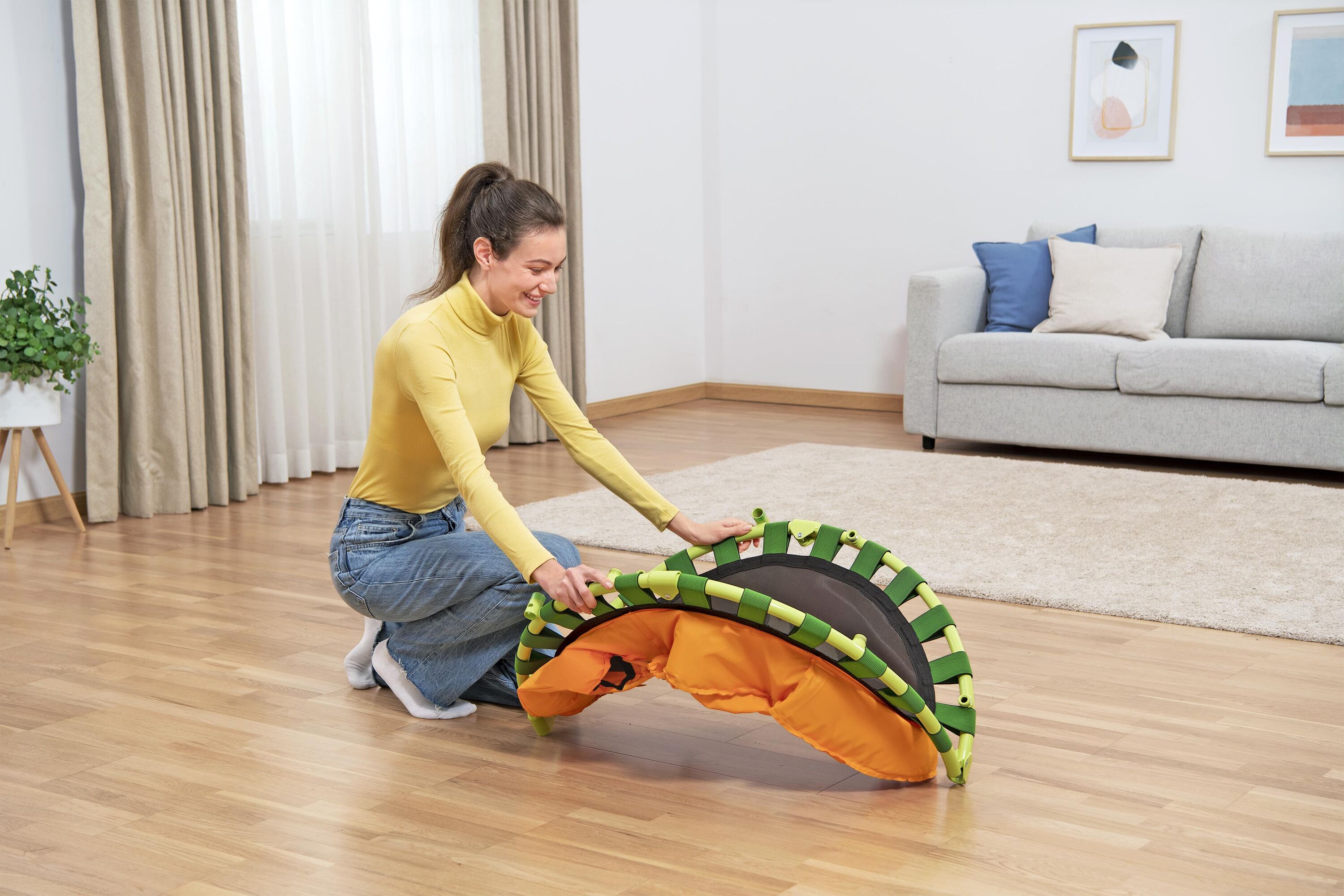 Bestway 59100 Trampolino elastico Wonderjump da 91 cm - 5