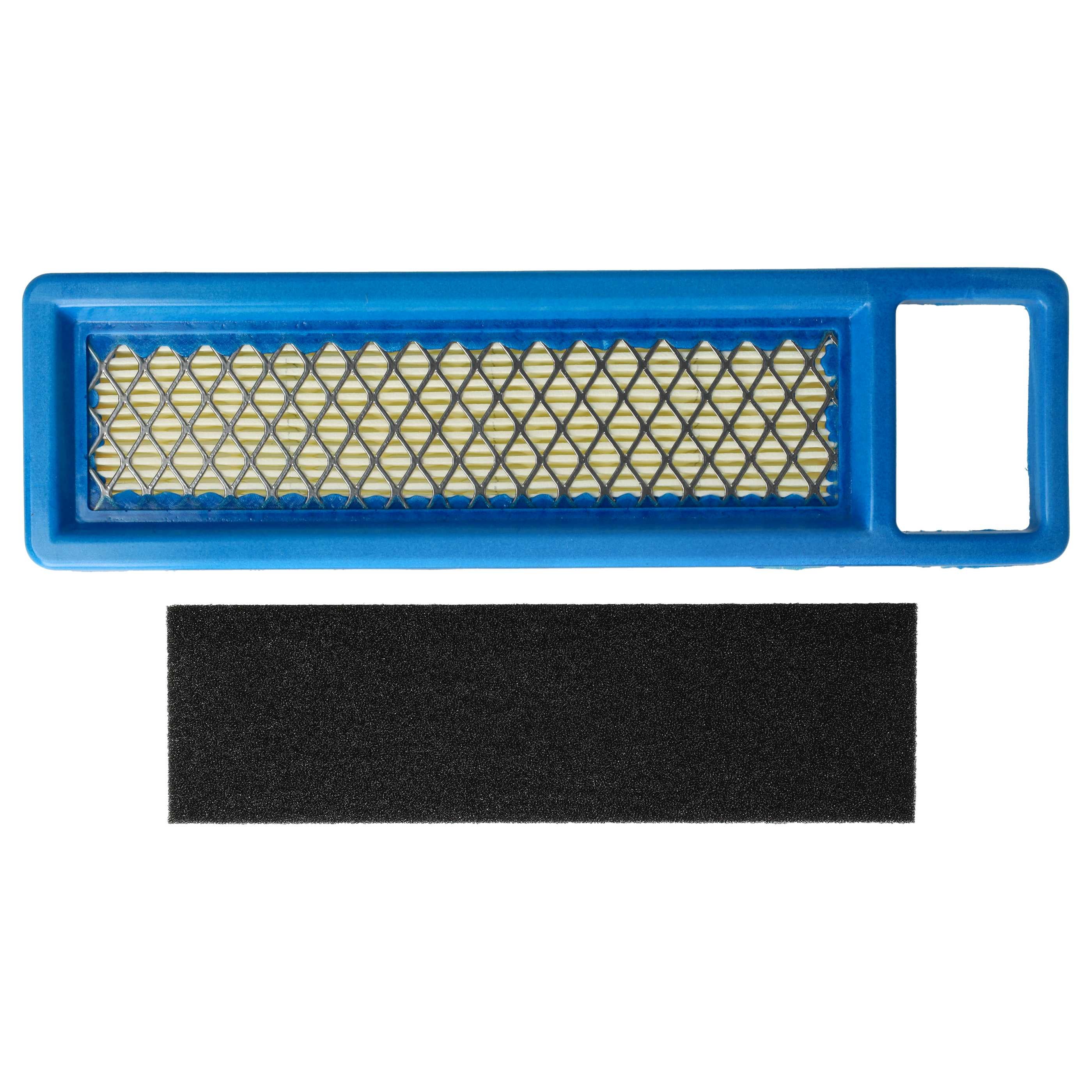 vhbw Set de filtres (1x filtre à air, 1x préfiltre) remplace Kawasaki 11013-2151, 11013-2152, 11013-2181, 110132151 pour motor per tondeuse à gazon - 3