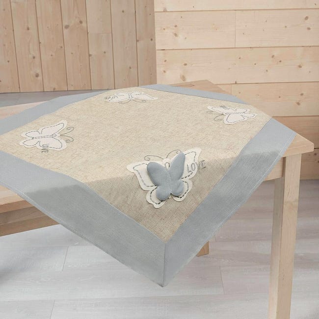 Emmevi Tovaglia Cucina Runner Centrotavola Shabby Chic Quadretti Rossi