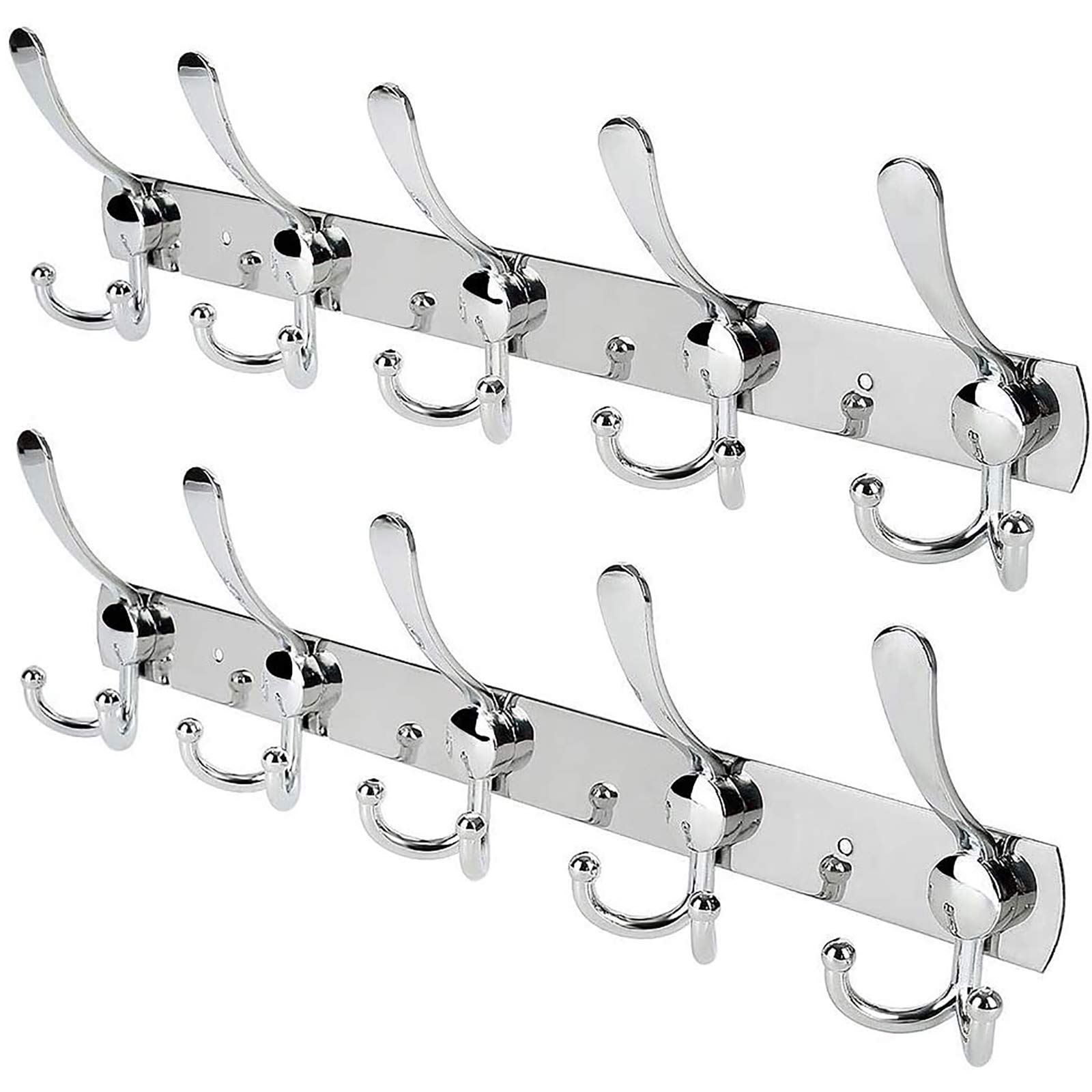 Appendiabiti A Muro In Acciaio Inossidabile. Porta Asciugamani Da Parete Con 1 Gancio Inclinato 4 Pack 83789906