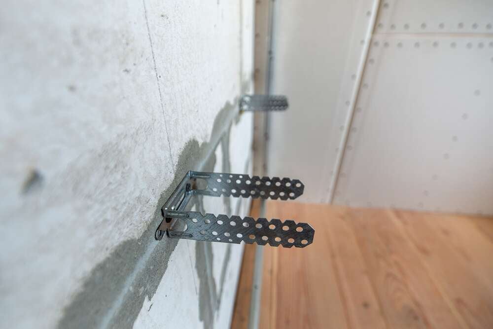 Ancrage direct “U” pour suspension de profil sur faux plafonds - Zingué TC 60 - Boite de 100 - 5