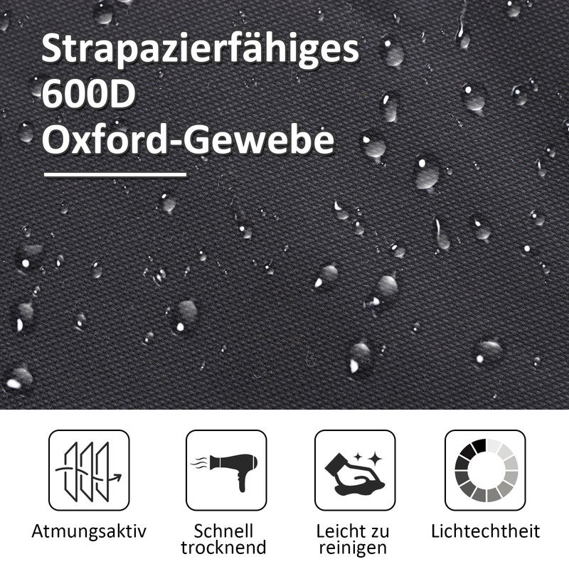 Lit de camp pliable avec sac de transport, idéal pour le camping et les activités de plein air,noire. - 8