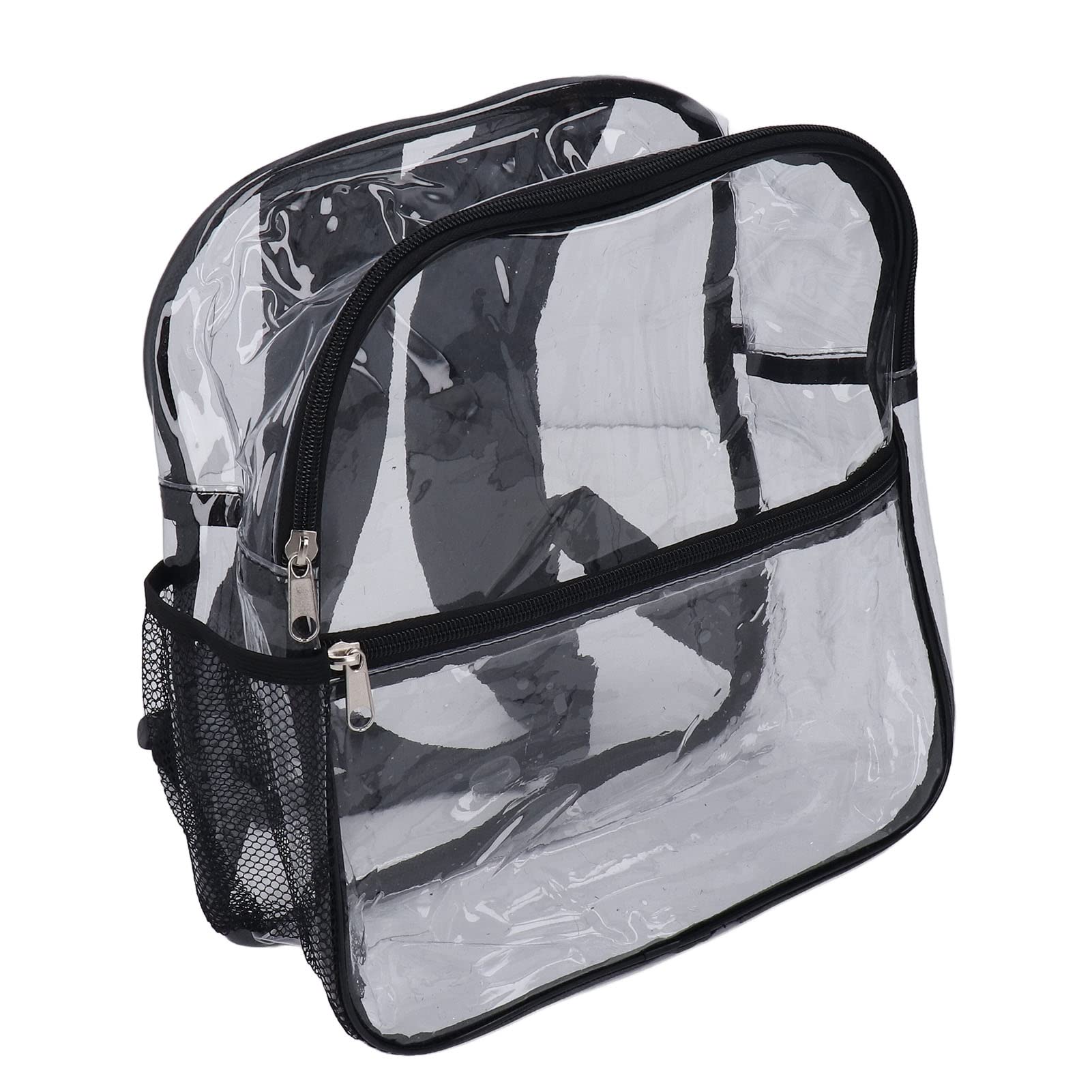 Zaino Chiaro Unisex Adulti Zaino Trasparente In PVC Resistente - Bookbag Trasparente, Impermeabile, Unisex Adulti, Nuovo Con Etichette Zaino Trasparente Donna