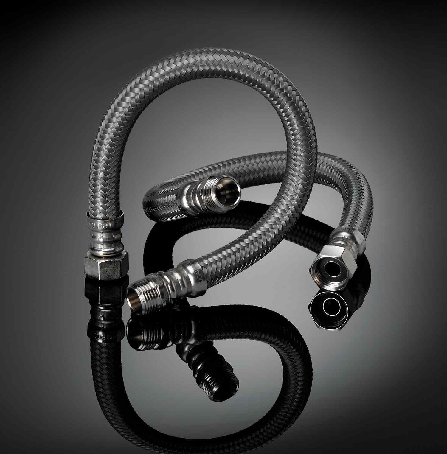 System-S Cavo LAN, 100 cm, 8P8C, femmina a RJ45, adattatore a vite, colore nero