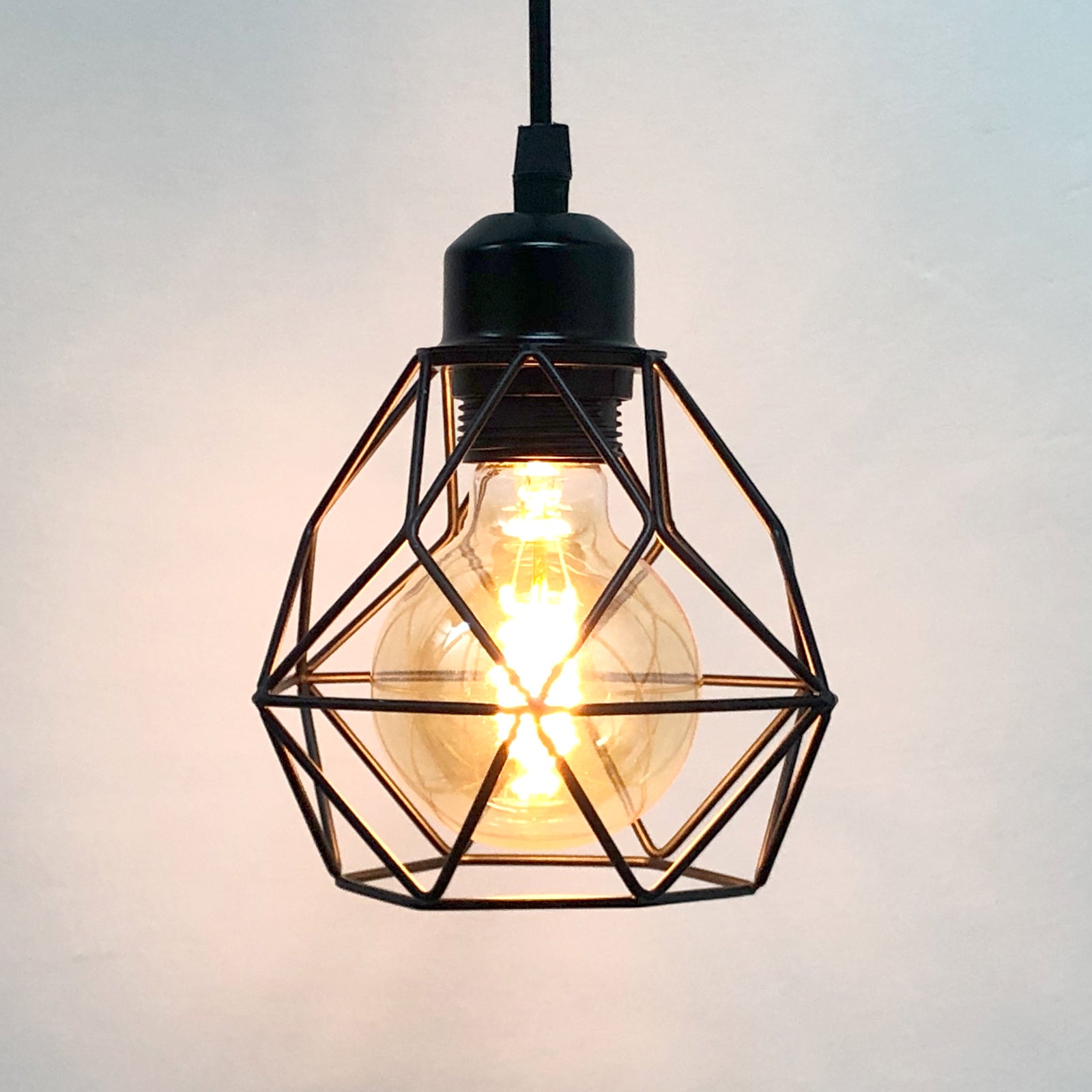 TOKIUS Plafonnier Industriel Vintage Luminaire E27 Rétro