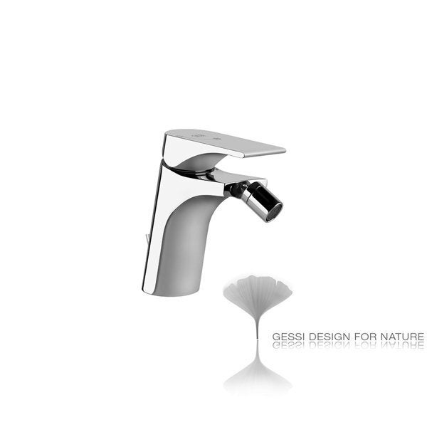 Gessi Emporio Via Solferino Mitigeur Monocommande De Bidet Avec Vidage 1 1 4 Saillie 118 Mm