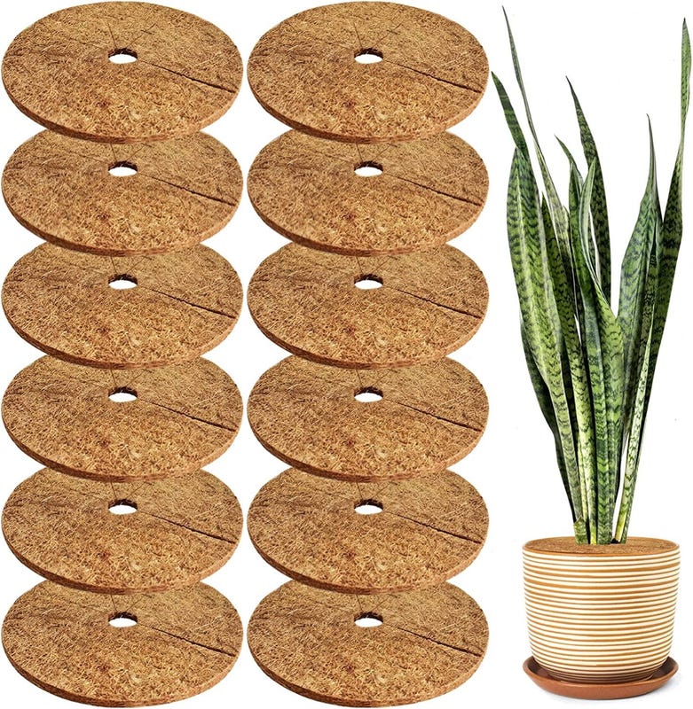 20 Anneaux De Paillage Non Tissés – Diamètre 25 Cm, Protection Anti-mauvaises Herbes Pour Arbres Et Plantes - 4