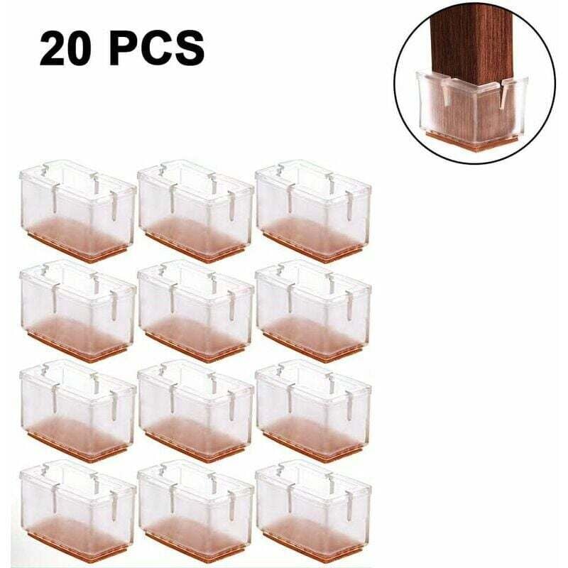 Set 10 Tappi PVC Per Mobili 10 Piedini In Gomma Per Sedie, Forma Ovale, Per Mobili, Tavoli, Protezioni Per Pavimenti, Per Gambe Degli Sgabelli, Anti- Rumore, Anti-graffio (nero, 16 X 34 Mm Protezioni