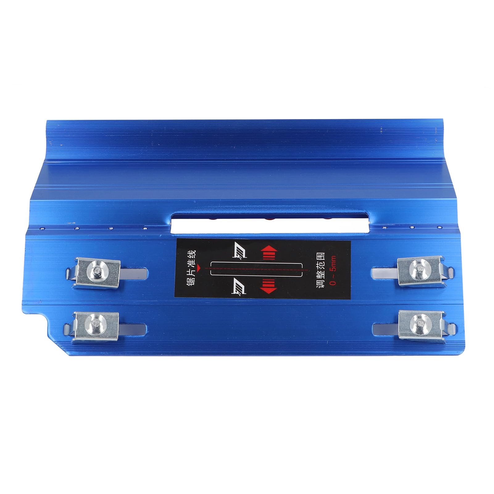 Dispositif de biseautage de carreaux de céramique, coupe-coin à 45 degrés, outil d'angle en alliage d'aluminium bleu - 2