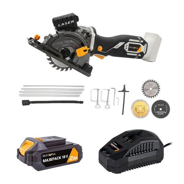 18V Mini scie circulaire sans fil 89 mm Batavia
