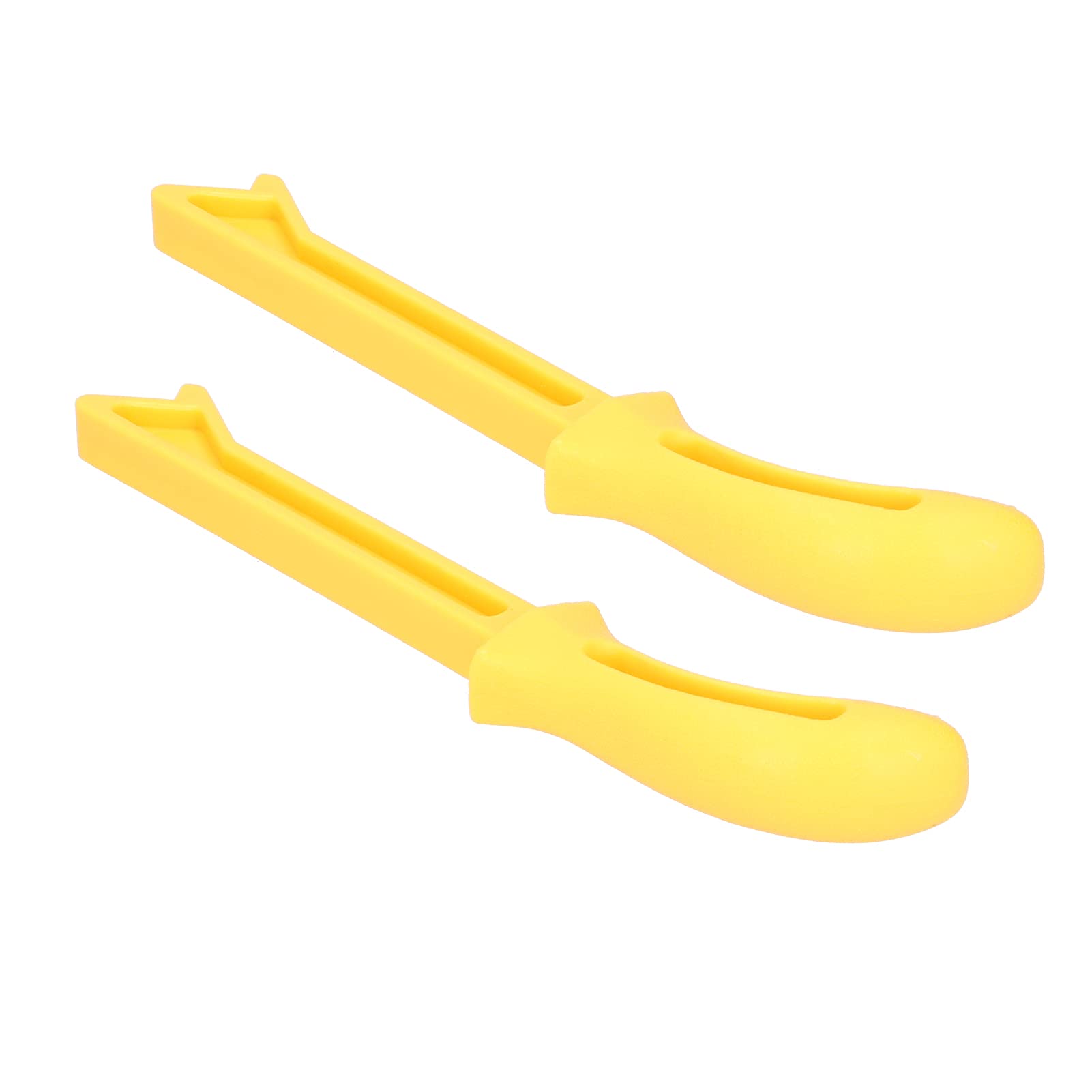 Ensemble 5 Pièces Bâtons Poussoirs Sécurité Scie à Table - Blocs Protection Mains Jaunes ABS Robuste