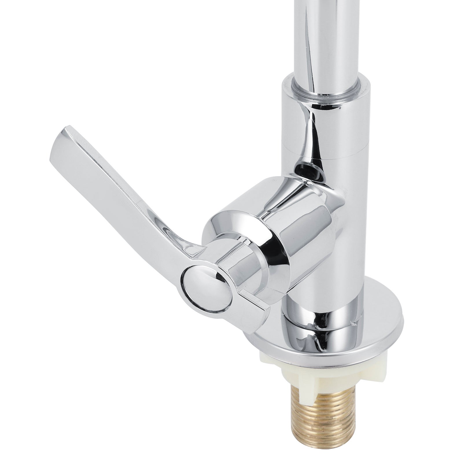 Robinet d'évier G1/2 rotatif à 360 degrés, robinet d'eau froide en acier inoxydable, fourniture de cuisine et de salle de bains - 6