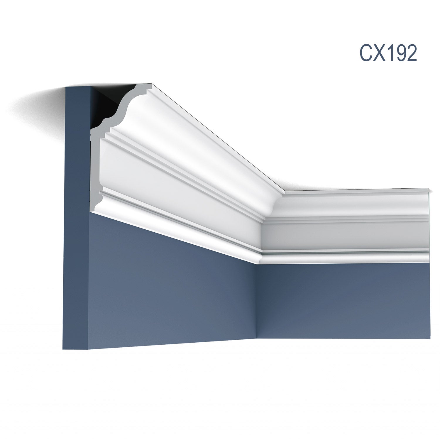 Cornisa Orac Decor LUXXUS CX192 Moldura decorativa Perfil de estuco 2 m - 2