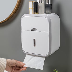Scalda Carta Igienica USB Da 3 M, Scatola Per Fazzoletti Impermeabile Da Parete Senza Foratura Temperatura Costante Artifact 89087254