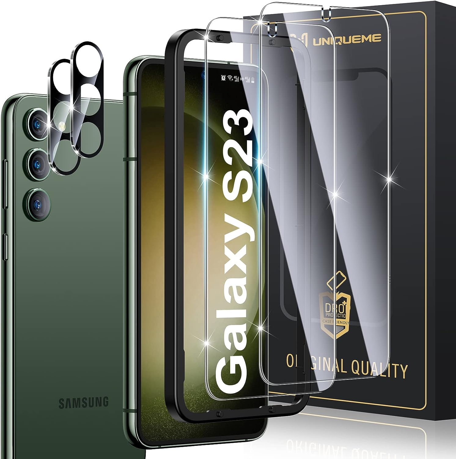 Lot De 2 Protections D'Écran Et Objectif En Verre Trempé 9H Pour Insta 360 X5 - Anti-Rayures, Ultra-Transparent - Accessoire De Caméra 360°