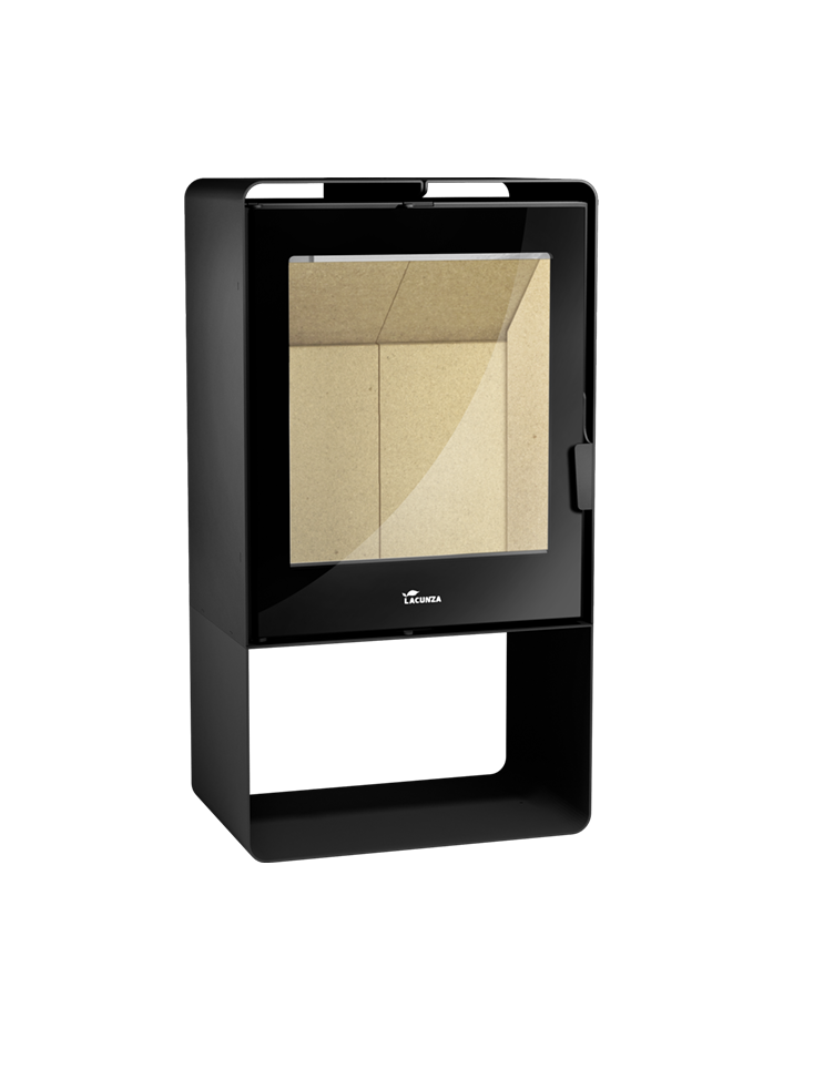 STUFA A LEGNA MODELLO ATLANTIC 613 DI LACUNZA (INTERNO IN VERMICULITE ...