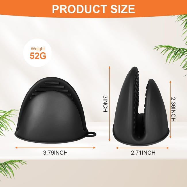 Guanti Da Forno In Silicone Mini - 6 Pezzi Antiscottatura, Resistenti Al Calore Fino A 230°C - Foto 8