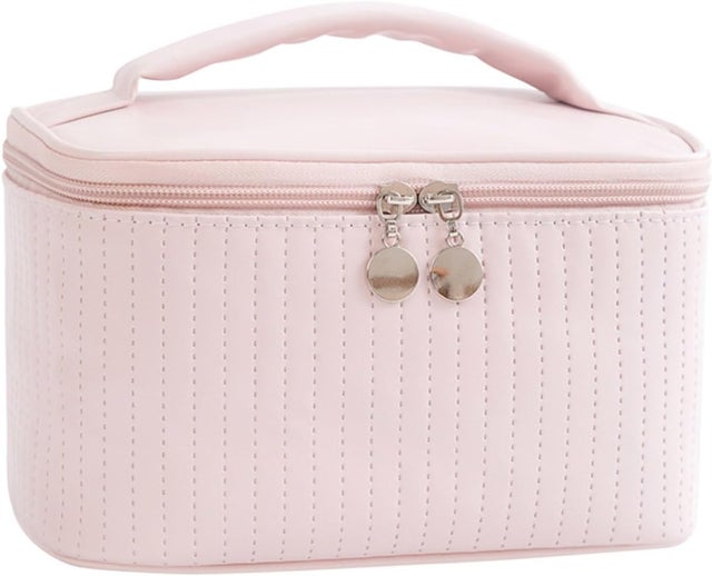 Damskie kosmetyczki, Elegancka kosmetyczka z PU, Podróżny organizer na kosmetyki, Wiszące przechowywanie, Torba typu tote, Kosmetyczka