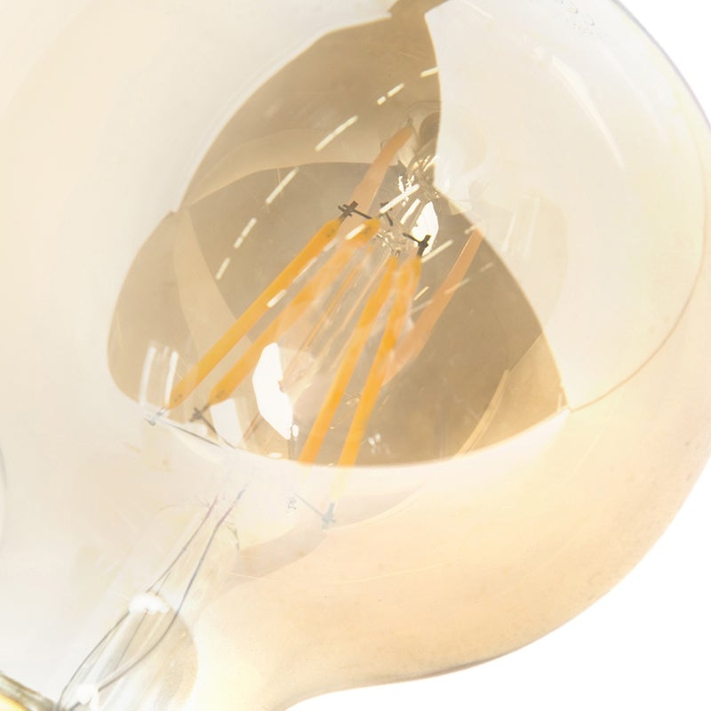 Lâmpada LED regulável E27 G95 Goldline 5W 360lm 2200K - 2